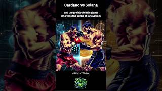 Cardano vs Solana The Ultimate Crypto Battle ⚔️ Who Dominatescrypto cryptonews solana cardano [upl. by Doy985]