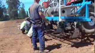 How To Install Netafim Subsurface Drip Irrigation SDI [upl. by Bruning]