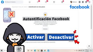 Recuperar FACEBOOK si activaron Verificación en dos pasos 2 Métodos [upl. by Kiernan]