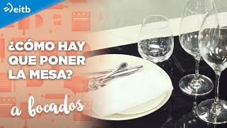 ¿Cómo hay que poner la mesa [upl. by Nellie]