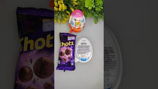 Kinder CREAMY  Shots chocolate  kinder Joy Box Popsicle shorts youtubeshorts viralvideo [upl. by Steiner391]