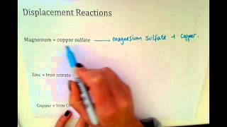 KS3  Displacement Reactions [upl. by Ayhay187]