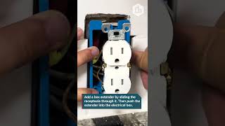 How to Use an Electrical Box Extender [upl. by Jobyna233]