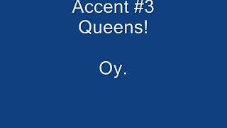 NYCs Five Accents [upl. by Hynda]