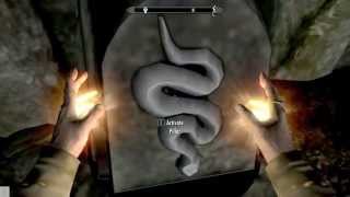 Skyrim  Ansilvund Burial Chambers Puzzle Order [upl. by Anotyad]