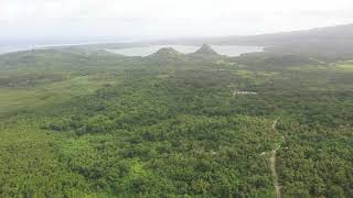 Drone Aerial video of Madolenihmw Municipality in the island garden of Pohnpei Ponape State FSM [upl. by Ahsitak]