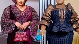 Best Ankara Dresses With Beautiful Designs New Lace Skirt amp Blouse Styles 2024Adorable Lace Styles [upl. by Elvia]