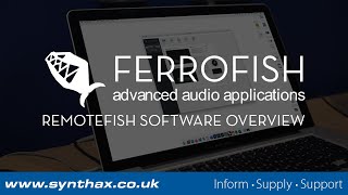 Ferrofish RemoteFish  Remote Control for Pulse 16 and A32 Series Converters [upl. by Rahr521]