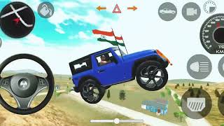 Dollar Song Modified 😈 Mahindra yellow Thar  Indian Car Simulator 3D  Car Game 3D RPHOPFARM [upl. by Phemia]