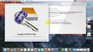 Hackintosh  How to install Paragon NTFS 122313 for Mac [upl. by Ainadi]