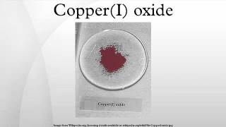 CopperI oxide [upl. by Avek]