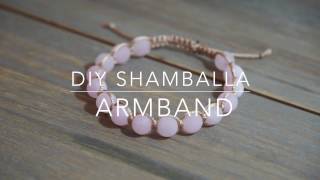 Shamballa Armband DIY Anleitung amp Technik [upl. by Huesman]