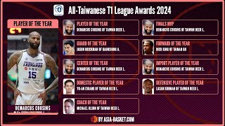 AllTaiwanese T1 League Awards 2024 [upl. by Monah]