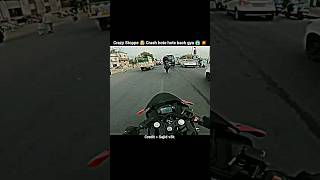 Almost Crash 🤢 Hyper Ride 💥 Pritakother123 shorts ytshorts rider motovlog r15v4 crash [upl. by Evoy916]