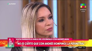 🔵ALICIA BARBASOLA sobre la perimetral de ANDRÉS NARA quotLa discusión se fue de temaquot [upl. by Suolkcin]