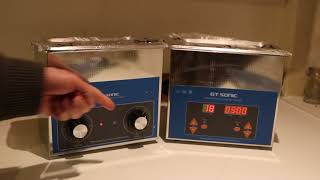 3 litre ultrasonic cleaner comparison [upl. by Ybot]