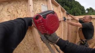 TUFF SHED INSTALLING TR 800 10 x 14 [upl. by Rahman]