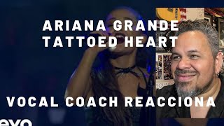 Reaccion a Ariana Grande  Tattooed Heart Live on the Honda Stage at the iHeartRadio Theater LA [upl. by Novanod]