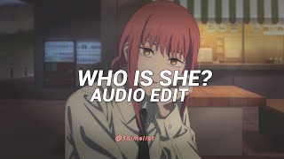 who is she  i monster edit audio use 🎧 [upl. by Ecinnahs]