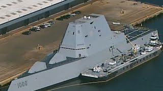 On board the USS Zumwalt the Navys pricey new battleship [upl. by Albur]