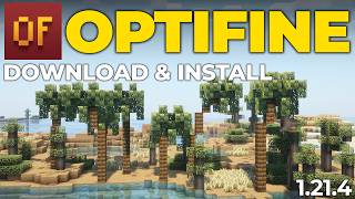 How To Download amp Install OptiFine Minecraft 1214 [upl. by Llet]