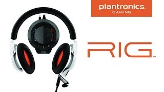 Plantronics RIG Gaming Headset Review German [upl. by Esirahc909]