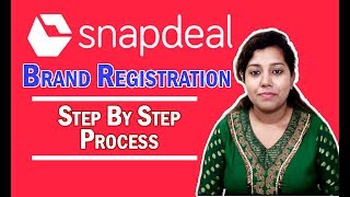 How to Get Snapdeal Brand Approval  Register your own Brand on Snapdeal in Hindi [upl. by Peednus]