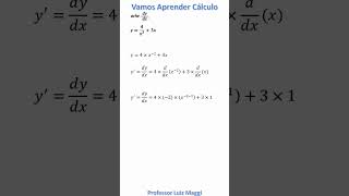 DERIVADA DE UMA FUNÇÃO POTÊNCIA DE EXPOENTES NEGATIVOS matemática cálculo derivadas [upl. by Bilak]