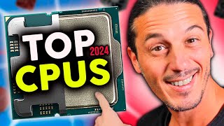 🔝TOP MEJORES Procesadores CALIDAD  PRECIO 2024🔥  Combo CPU  GPU GAMING  Intel Vs AMD [upl. by Yttak240]