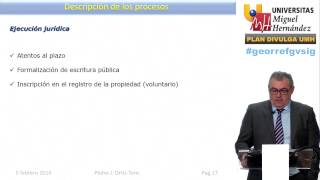 PROCEDIMIENTO DE PARCELACIÓNSEGREGACIÓN EN APLICACIÓN DE LA NUEVA LEGISLACIÓN HIPOTECARIACATASTRAL [upl. by Jr]