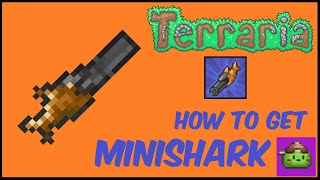 How To Get Minishark Very Easy In Terraria  Terraria 1449 [upl. by Pish]