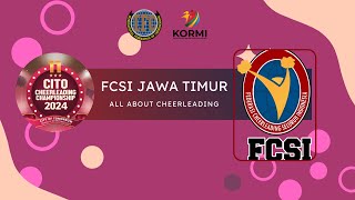 CITO CHEERLEADING CHAMPIONSHIP 2024 CHEERLEADING SMALL GROUP SENIOR 1218 TAHUN – TTC WONDERS [upl. by Ymirej]