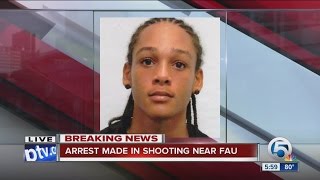 Arrest made in shooting near FAU [upl. by Enawd]