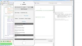 B4i  BLE Bluetooth Low Energy example [upl. by Cirilo]