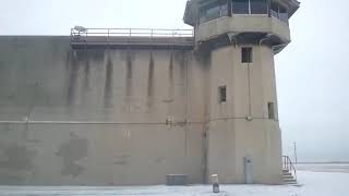 Outside video of Stateville Correctional Center Dec 2011 Near Joliet IL [upl. by Ityak]