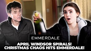 Emmerdales Dark Christmas Twist April Windsor Spirals Out of Control [upl. by Adnovaj]