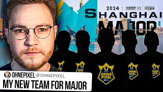 OhnePixel BUYS CS Team for Shanghai Major [upl. by Adama467]