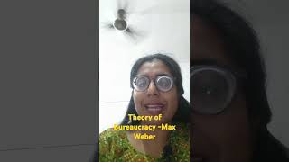 Theory of Bureaucracy Bureaucratic approach shortsytstudioyoutubeshorts managementstudies hrm [upl. by Muhan]