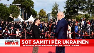 🔴LIVE Bota me sytë nga Tirana Rama merr në mbrojtje Zelenskyn [upl. by Atteuqehs]