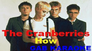 Cranberries  How  Karaoke Lyrics Instrumental [upl. by Ruscher]