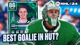 THE BEST GOALIE IN NHL 24  LATEST HUT CONTENT [upl. by Fenella]