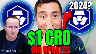 If You HOLD Cryptocom CRONOS You MUST Watch This CRO COIN Updates [upl. by Anaerol]