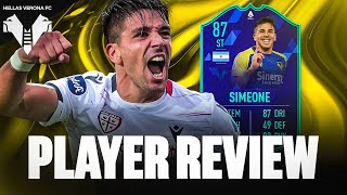 FIFA 22 DER ZWEITE POTM SIMEONE PLAYER OF THE MONTH PLAYER REVIEW [upl. by Aiken]