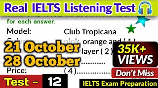 IELTS LISTENING TEST 2023  BC amp IDP REAL IELTS LISTENING TEST 2023 ieltslistening listening [upl. by Iaoh]