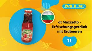 Erfrischungsgetränk mit Erdbeeren von quotot Mazzettoquot bei Mix Markt [upl. by Namdor]