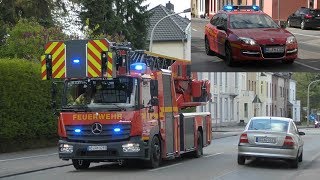 Kurzzug  KdoW Feuerwehr Herzogenrath  FuStW der Polizei Aachen [upl. by Fatma609]