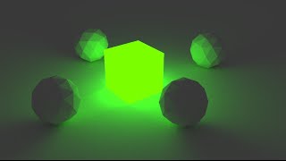 TampTBlender 3D  Emitting light from colorBlender amp Cycles Render [upl. by Aprilette925]