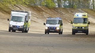 Brooklands Emergency Show 2016 Ultimate Emergency VehicleRTC Demo [upl. by Olva]