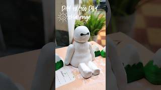 BaymaxDAY 13100 DIY challengemovie characterhand made ✨cute cartoon [upl. by Ahsinav]