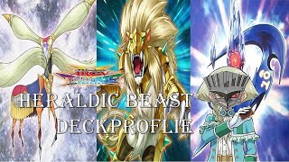 Heraldic beast Deck Yugioh ArcV Tag Force Special [upl. by Yecam]